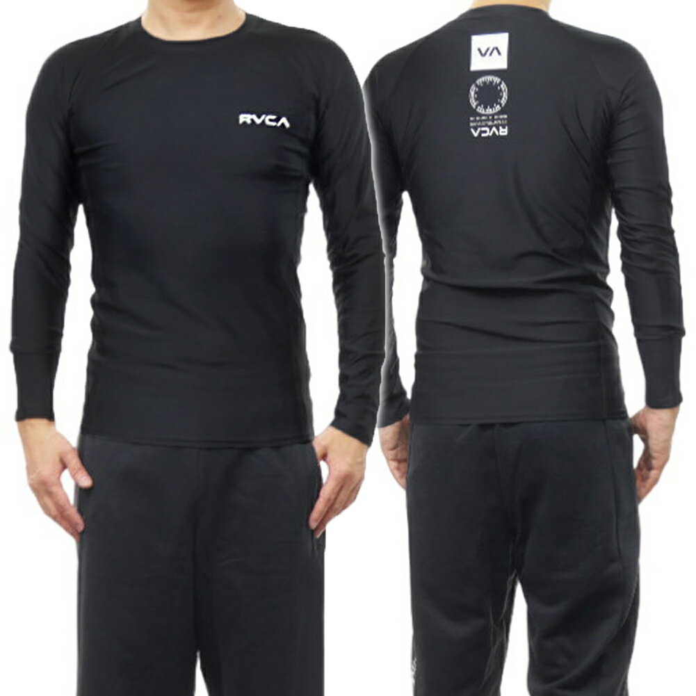 RVCA ルーカ メンズ ラッシュガード BE041862 RVCA RUSH SS ブラック