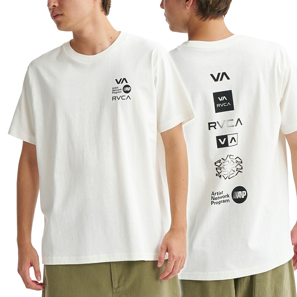 樂天商城 - RVCA ルーカ メンズクルーネックTシャツ BG041219 / ALL RVCA SS アンティークホワイト 2026春夏新作