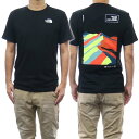 THE NORTH FACE ノースフェイス メンズ クルーネックTシャツ NF055EF M FOUNDATION GRAPHIC TEE S S ブラック