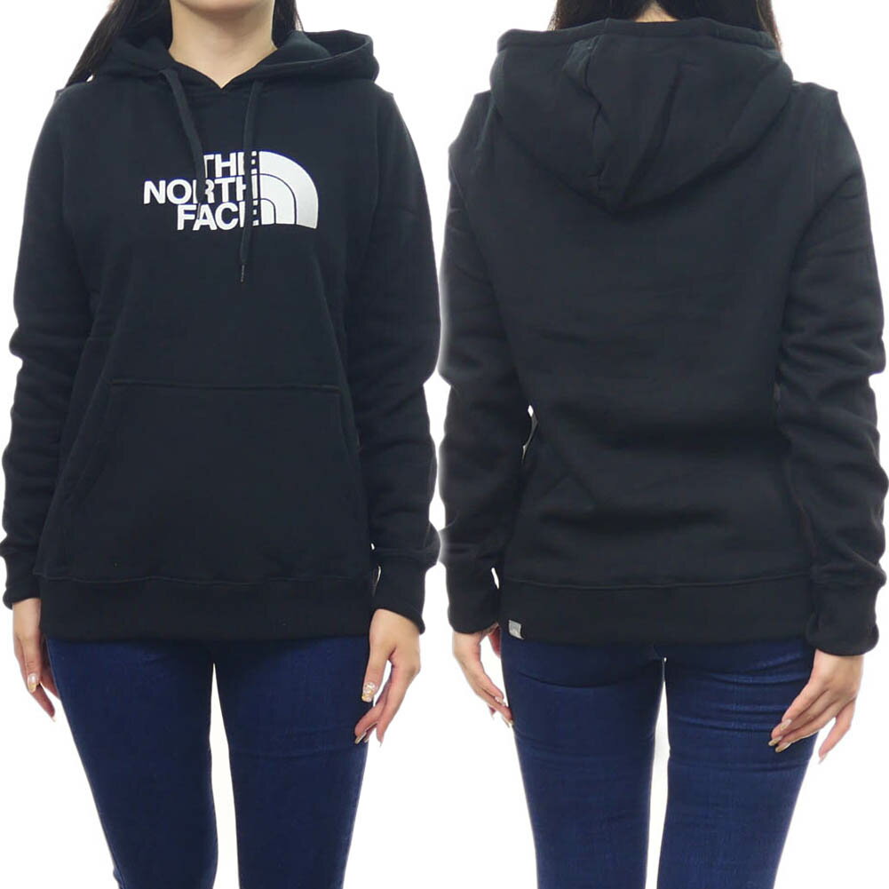 THE NORTH FACE ノースフェイス レディースプルオーバーパーカー NF0A55EC / W DREW PEAK PULLOVER HOODIE ブラック