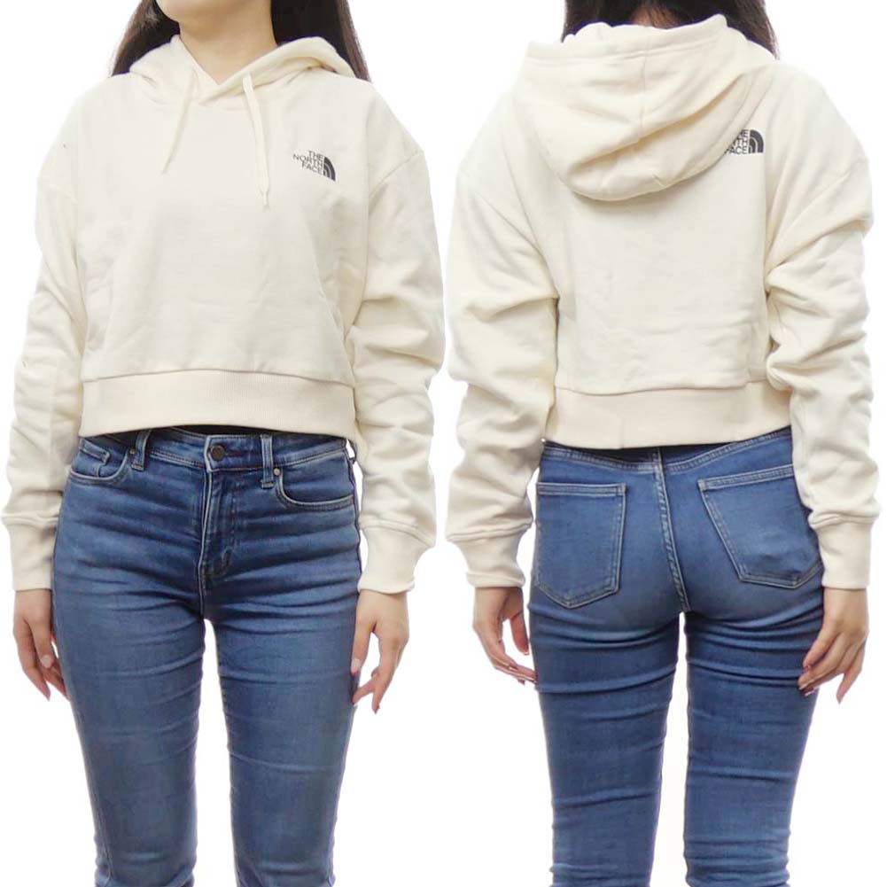 Rakuten - THE NORTH FACE ノースフェイス レディース プルオーバーパーカー NF0A5ICY W TREND CROP HOODE クリーム