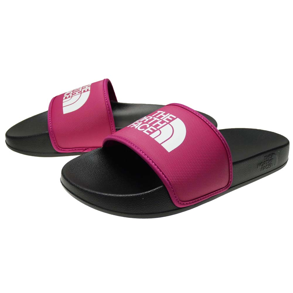 THE NORTH FACE ノースフェイス レディースシャワーサンダル NF0A4T2S / WOMEN’S BASECAMP SLIDE 3 ピンク×ブラック /2024春夏新作