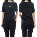 TOMMY JEANS トミージーンズ レディースクルーネックTシャツ DW0DW10404 ブラック