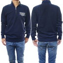 TOMMY JEANS トミージーンズ メンズハーフジップトレーナー DM16793 ネイビー