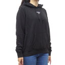 TOMMY JEANS トミージーンズ レディースプルオーバーパーカー DW18378 ブラック(4)