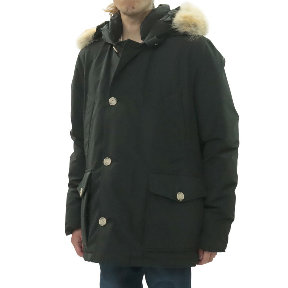 Rakuten - WOOLRICH ウールリッチ メンズ ダウンジャケット ファー ミドル丈 WOOU0484/SHORT ARCTIC PARKA ブラック