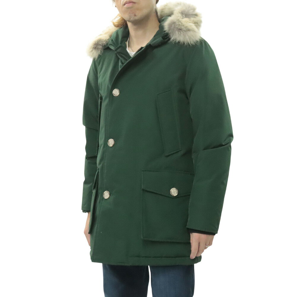 Rakuten - WOOLRICH ウールリッチ メンズ ダウンジャケット ファー WOOU0482/ARTIC PARKA ダークグリーン