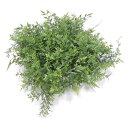 人工芝 24cm角 自然なミックスティーリーフガーデンマット (2枚)(造花 人工 草 芝生 グリーン DIY 壁面装飾 屋外使用OK)