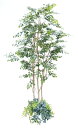 大型サイズ 北欧風な マウンテンアッシュ 植栽付き 高さ280cm (フェイク グリーン 特大 大きい 造花 インテリア 人工 観葉植物 植栽 鉢付き 室内 デ...