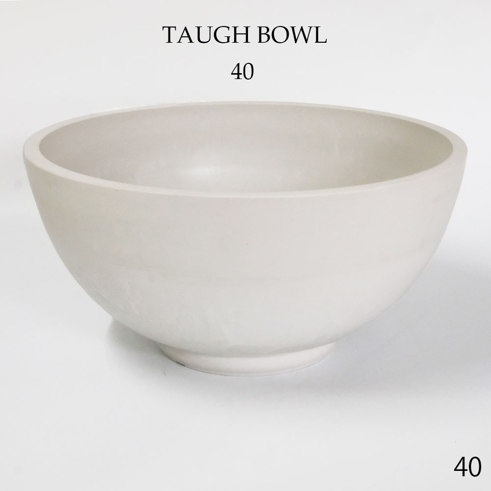 植木鉢 大型 ホワイトポット タフbowl 40 サボテン 