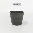 黒プラ鉢 ブラックポット 10 サボテン 頑丈 おしゃれ 塊根植物 多肉 黒プラスチック鉢 コーデックス black plastic pot 径10cm 高さ8cm 3号
