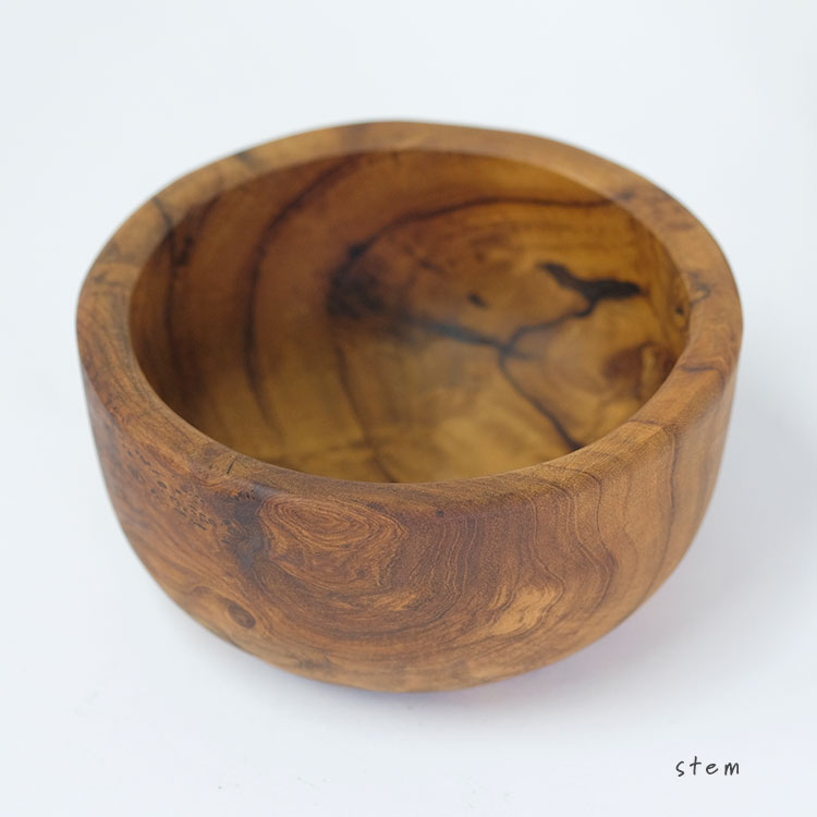 WOOD round BOW L 小物入れ おしゃれ エアプランツ stem ステム