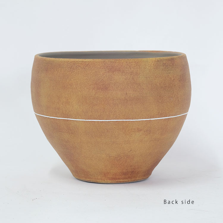 abstract pot 23 懸崖4号鉢用 プリミティブ テラコッタ鉢 かわいい stem
