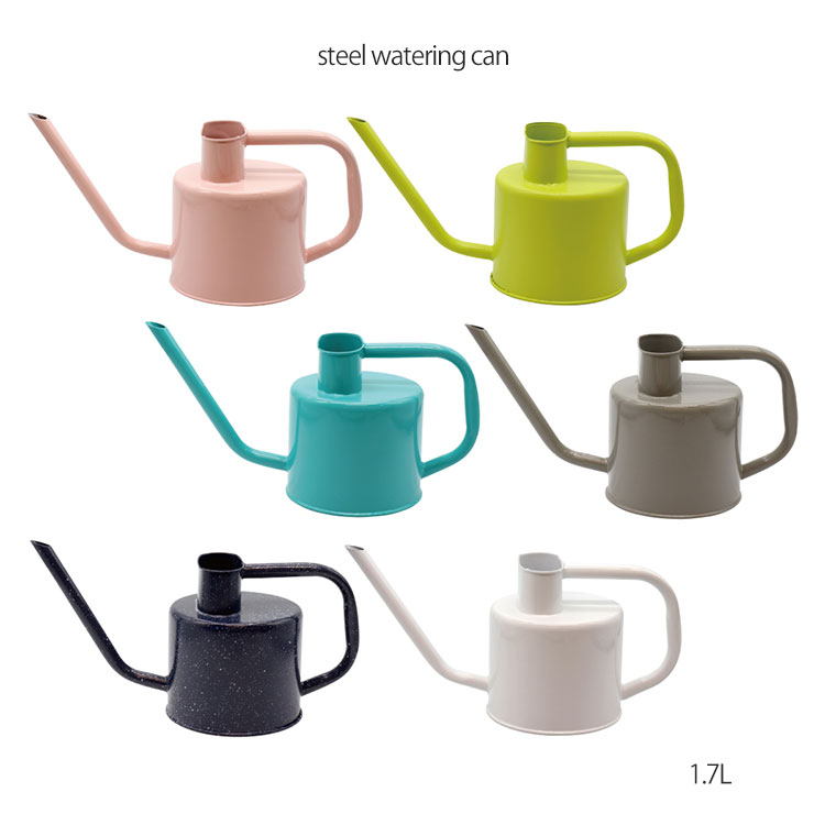 ジョウロ おしゃれ steel Watering Can ウォータリングカン1.7L ジョーロ かわいい