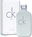 【メール便送料無料】Calvin Klein(カルバン・クライン) 大人気香水♪　CK one E/T 100ml　【消費税込み】【期間限定割引き-H5】