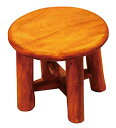 ミニ古木スツール 木製スツール B13-1S 腰掛 花台 インテリア 椅子 天然木 かのりゅう