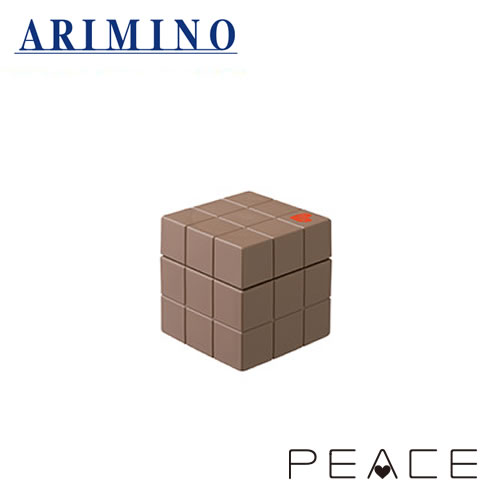 アリミノ ピース ソフトワックス 80g カフェオレ スタイリング スタイリング剤 ヘアスタイル 髪型 ヘアアレンジ ヘアセット ARIMINO 1