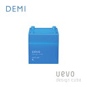 デミ ウェーボ デザインキューブ ワックス 80g クールジェル(水色) ヘアワックス DEMI コスメティクス 髪 スタイリング剤 ヘアケア 美容室専売 サロ...