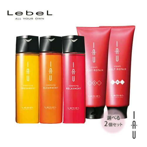 【2個フリーチョイス】Lebel ルベル イオ クレンジング 200ml、トリートメント200g 選べるお得セット【フリーチョイ…