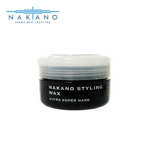 ナカノ スタイリング ワックス 6 ウルトラスーパーハード 90g ヘアワックス ナカノワックス 中野製薬 NAKANO スタイリング剤 ヘアケア 美容室専売 ...