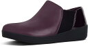 【国内正規品】fitflop フィットフロップ Womens Superchelsea Slip-on Pump ディーププラムミックス 体圧分散 衝撃吸収 クッション性