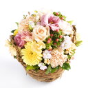 アロマフラワー child-birth ~出産おめでとう~デザイナーズ アレンジメントフラワー ハンドメイド お花 誕生日祝い 結婚祝い 贈答 プレゼント 贈り物 全国配送 メッセージカード無料 楽ギフ 送料無料