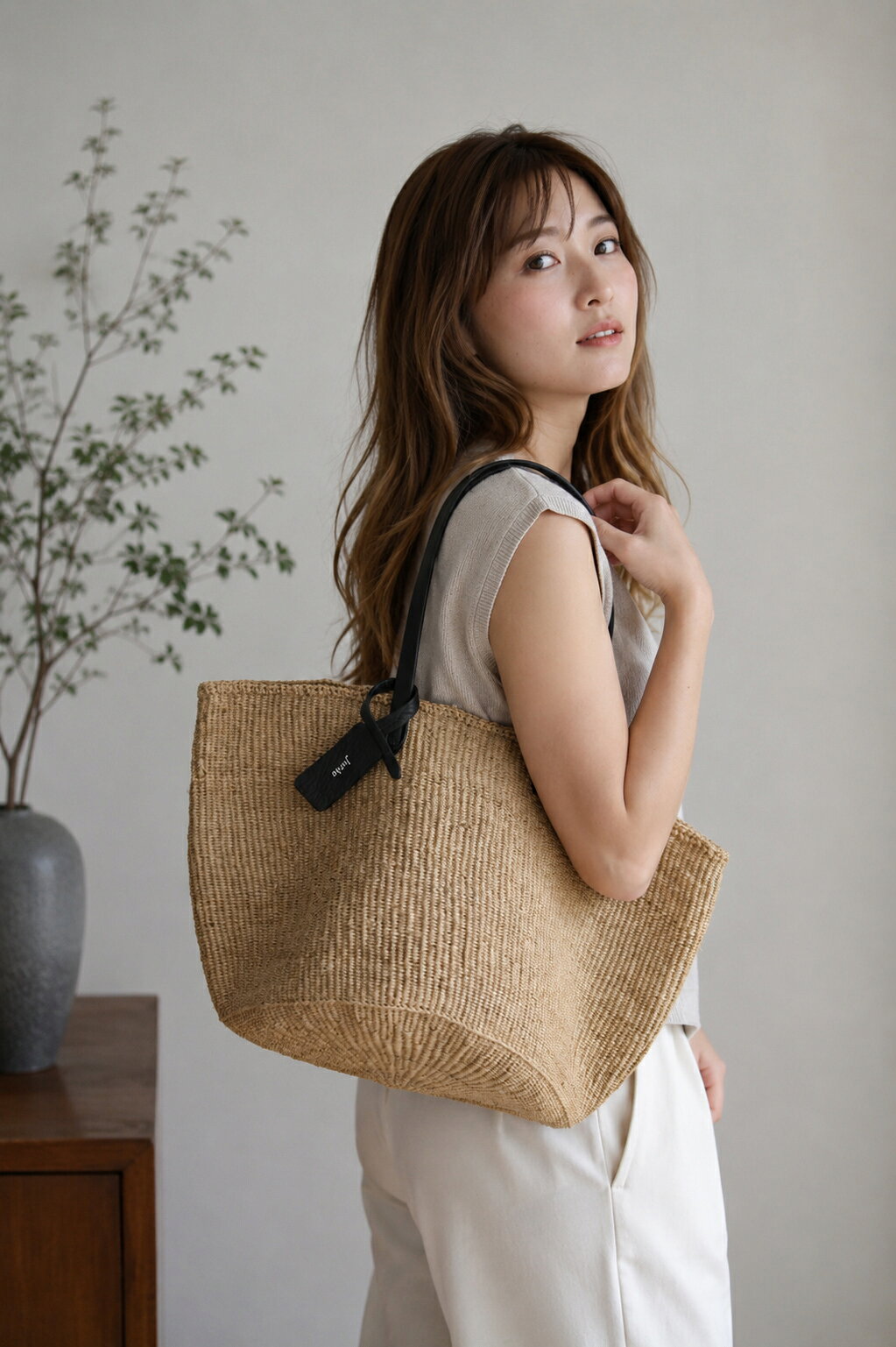【bizen ビゼン】かごバッグ レディース カゴバッグ 天然素材 ハンドメイド 軽量 ...