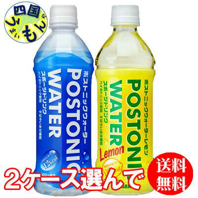 【選べる2ケース送料無料】　サンガリア　ポストニックウォーター・レモン　500mlペット×24　2ケースのサムネイル