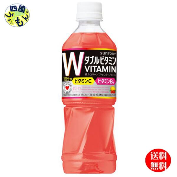 【送料無料】 サントリー ダカラ Wビタミン 500mlペットボトル×24本入 1ケース