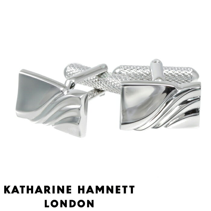 カフスボタン KATHARINE HAMNETT キャサリンハムネット カフス ブランド メンズ アクセサリー 紳士用 KH-03-101-080 [ビジネス フォーマル おしゃれ プレゼント ギフト カフスボタン 紳士 結婚式 プレゼント ギフト 誕生日 お祝い ]