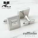 カフスボタン アンドレクレージュ Andre Courreges カフス ブランド ステンレス スクエア シルバー カフリンクス メンズ 紳士用 アクセサリー ...