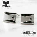カフスボタン アンドレクレージュ Andre Courreges カフス ブランド ステンレス シルバー カフリンクス メンズ 紳士用 アクセサリー ビジネス ...