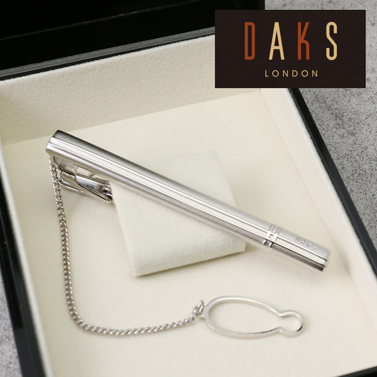 ダックス プレゼント メンズ（5000円程度） ネクタイピン DAKS ダックス タイピン タイバー メンズ アクセサリー 紳士用 ブランド イギリス ロンドン 英国 DT5068 daks タイピン ジュエリー ビジネス フォーマル [ギフト プレゼント 父の日 誕生日 入学 卒業 入社 転職 退職 お祝い 贈り物 結婚式 ]