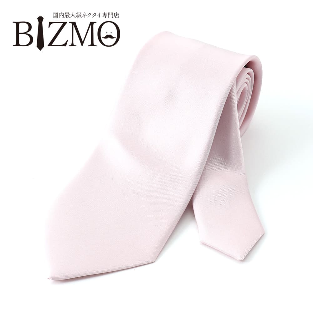 シルクネクタイ ふじやま織 無地 ピンク ソリッド 8cm幅 レギュラーネクタイ シルク 日本製 メンズ 紳士用 ビジネス フォーマル 結婚式 スーツ ゲスト [ ふじやま織 日本製 冠婚葬祭 タイピン ギフト プレゼント クリスマス お祝い 誕生日 就職 入学 卒業 ] [M便 1/5]