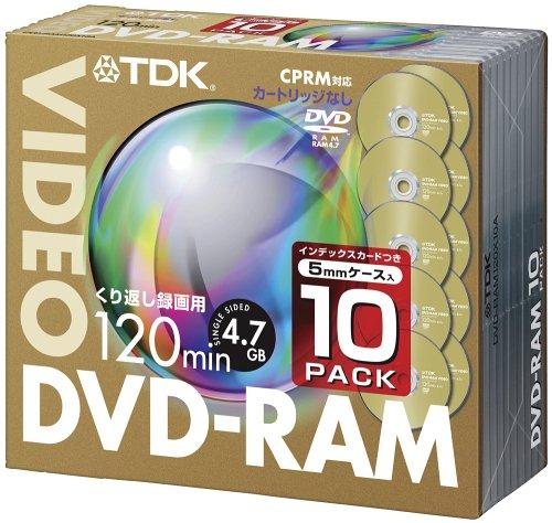 TDK DVD-RAM録画用 2倍速対応 5mmケース