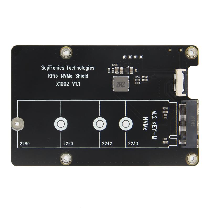 Geekworm X1002 V1.1 PCIe NVMe M.2 SSD 2280ĥܡɡRaspberry Pi 5Ŭ