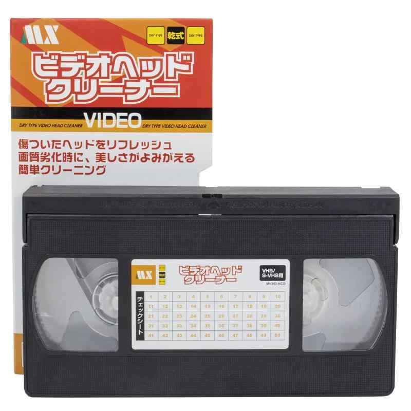 日本製 VHS/SVHS ビデオデッキ用 ヘッ