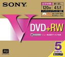 SONY DVD+RW 録画用 120分(4倍速対応/ホ