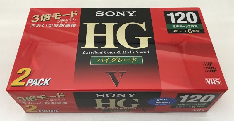 ソニー SONY VHSビデオテープ ハイグ