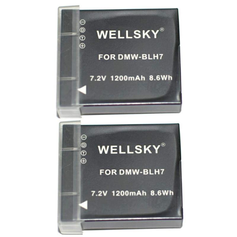 WELLSKY パナソニック 互換バッテリー DMW-BMA7 DMW-BLB12 DMW-BLC12 DMW-BLD10 DMW-BLE9 DMW-BLG10 DMW-BLF19 DMW-BLB13 DMW-BLH7 DMW-BLJ31 DMW-BLK22 LUMIX ルミックス