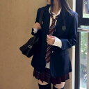レディース 制服 スーツ JK スーツ ジャケット レディース 制服 スカート 学校 用品 秋冬 カレッジ スタイル スリーピーススーツ コート