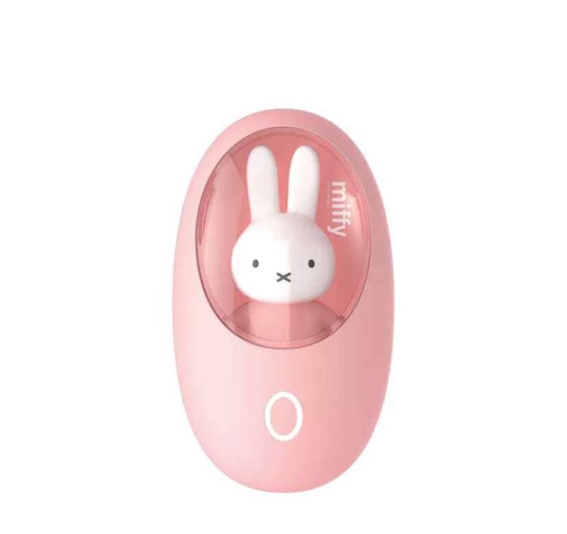 【国内正規】miffy ミッフィー 小型 充電式カイロ かわいいハンドウオーマー【USB充電式/2段階温度調節/防寒グッズ】