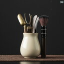 茶道具 セット 茶道 Ruyao 茶道 六 紳士 カンフー 茶器 アクセサリー 用具 一式 茶托 茶 入れ セット