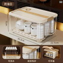 茶道具 セット 茶道 ティーセット ティーカップ 収納 ボックス 防塵 透明 カップ ラック カンフーティーポット ワイン グラス 蓋 付き キャビネット 整理