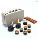 茶道具 セット 茶道 旅行用 カンフーティーセット 小型 セット 家庭用 シンプル ティーポット セラミック ティーカップ アウトドア ティート レイ ポータブ...