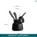 茶道具 セット 茶道 Sanxun Mijing 茶道 六 紳士 セット 黒檀 ティー クリップ ティースプーン カンフーティーセット アクセサリー ホーム