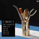 茶道具 セット 茶道 茶道 六 紳士 セット カンフー 茶器 アクセサリー 真鍮製 茶 飲み 道具 刀 洗い