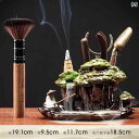 ティーセット 茶道具 茶器 茶道 6 紳士 ティー クリップ セット ティーナイフ 黒檀 カンフーティーセット アクセサリー セラミック チューブ 逆流 香炉