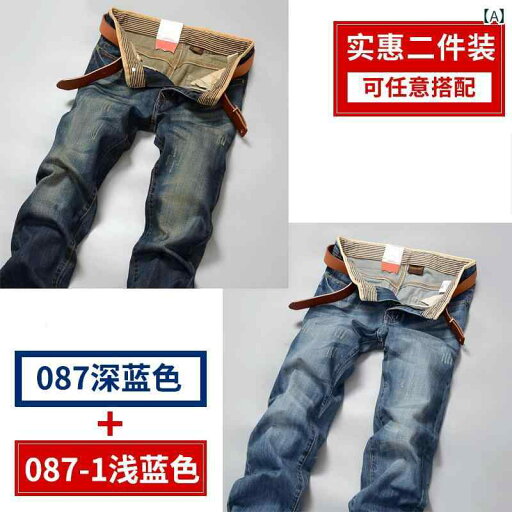 メンズ ズボン 厚手 秋冬な メンズジーンズ ストレート レッグな カジュアル パンツ レトロ 裏起毛 厚手 ロング パンツ。 メンズ ズボン 厚手 秋冬な メンズジーンズ ストレート レッグな カジュアル パンツ レトロ 裏起毛 厚手 ロング パンツ。
