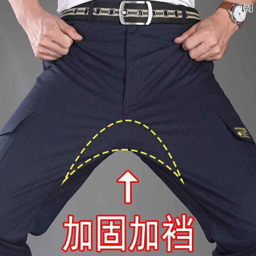 メンズ ズボン 厚手 建設 現場用の 厚手 裂けにくい オーバー オール。 股間 部分の 耐摩耗と 火傷防止の 労働 保護 パンツ。 男性用 作業着 メンズ ズボン 厚手 建設 現場用の 厚手 裂けにくい オーバー オール。 股間 部分の 耐摩耗と 火傷防止の 労働 保護 パンツ。 男性用 作業着
